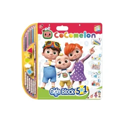 Cocomelon Libro de colorear Giga Block 5 en 1