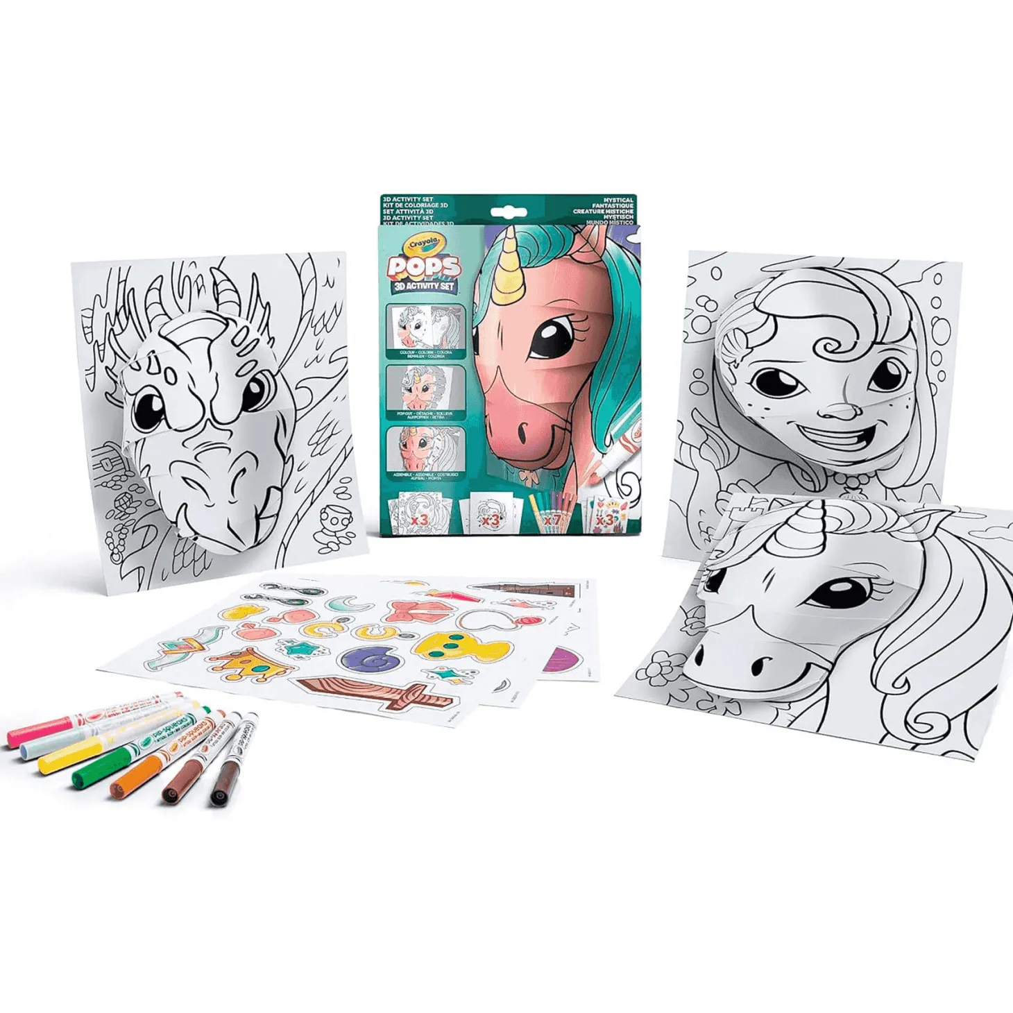 Color pops 3D mysticals