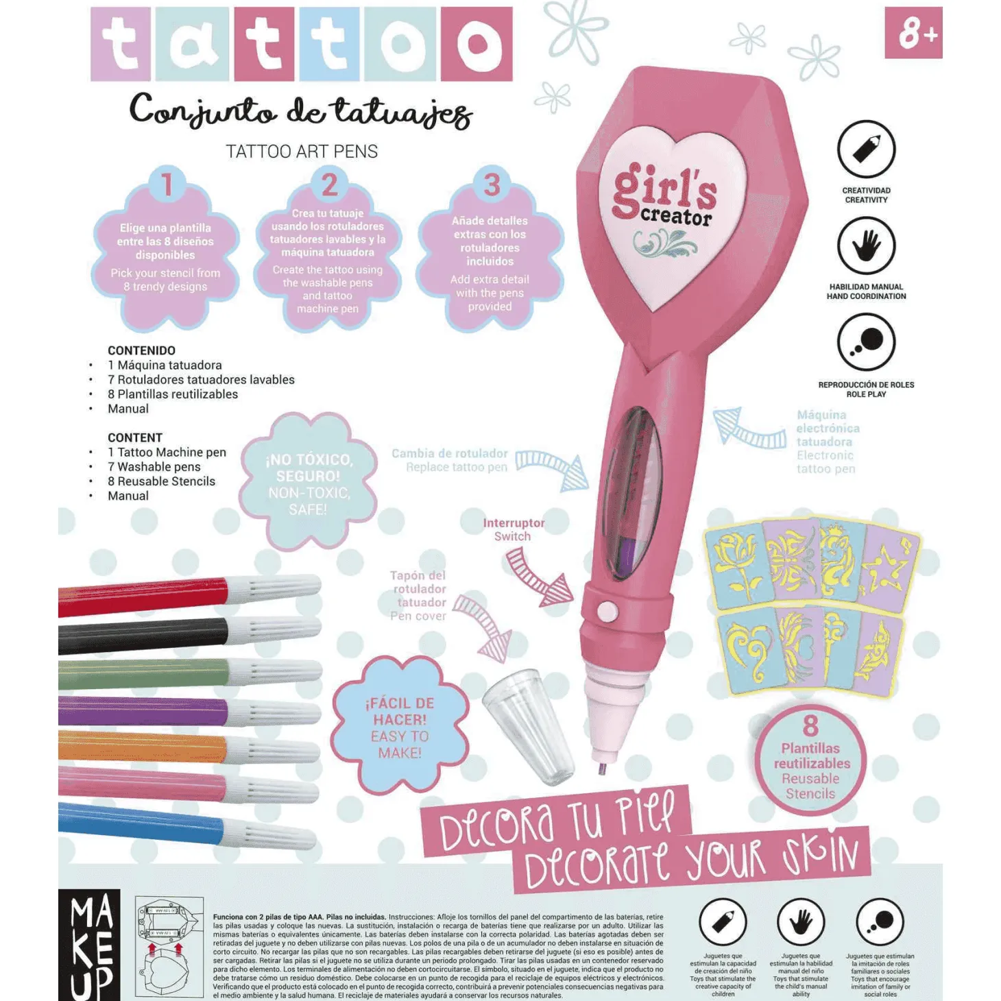 Conjunto de Tatuajes