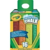 Crayola 16 Maxi Tizas de Suelo Lavables