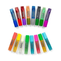 Crayola 16 Mini Pegamentos de Purpurina Lavables