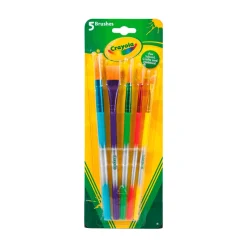 Crayola 5 Pinceles de diferentes colores