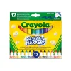 Crayola 12 Rotuladores Super Lavables Maxi Punta