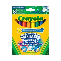 Crayola 8 Rotuladores Ultralavables Maxi Punta