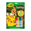 Crayola Libro Actividades Pokémon