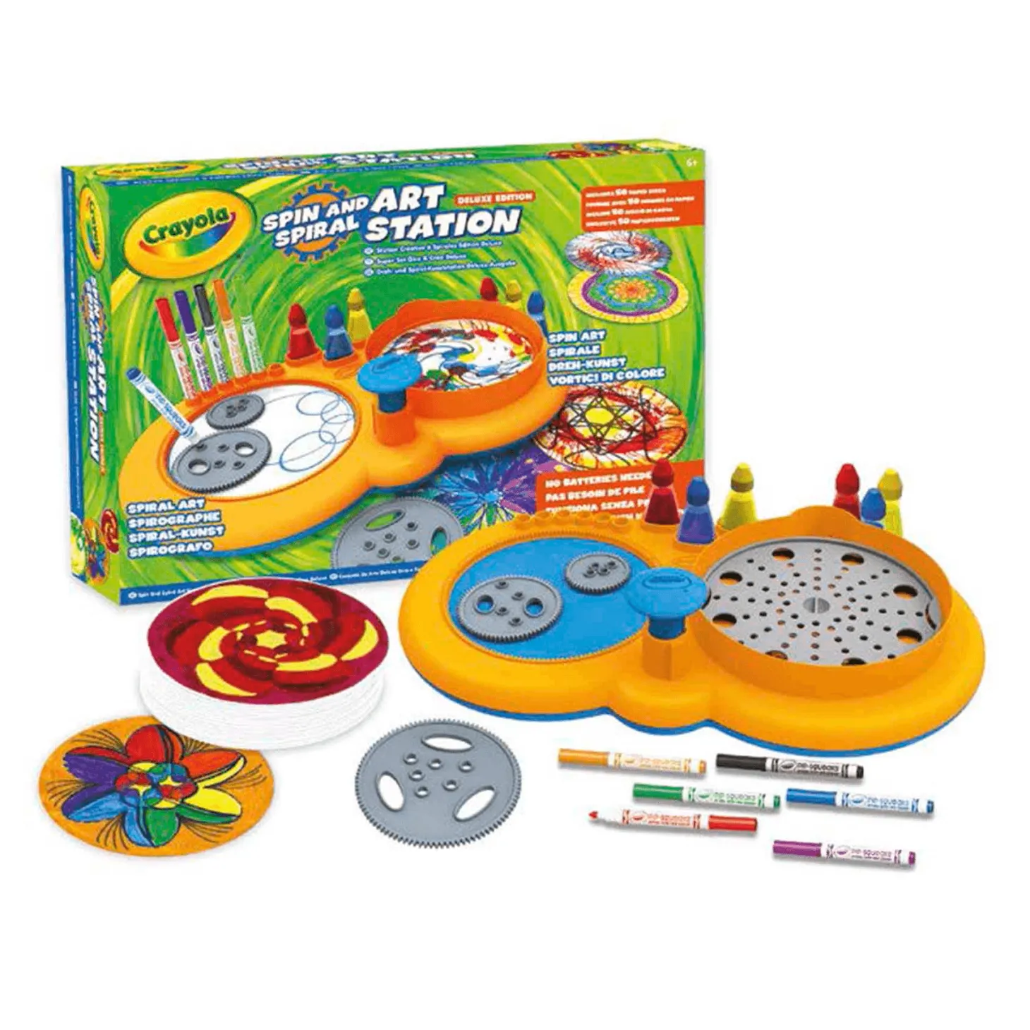 Crayola Súper Set Gira y Crea Deluxe