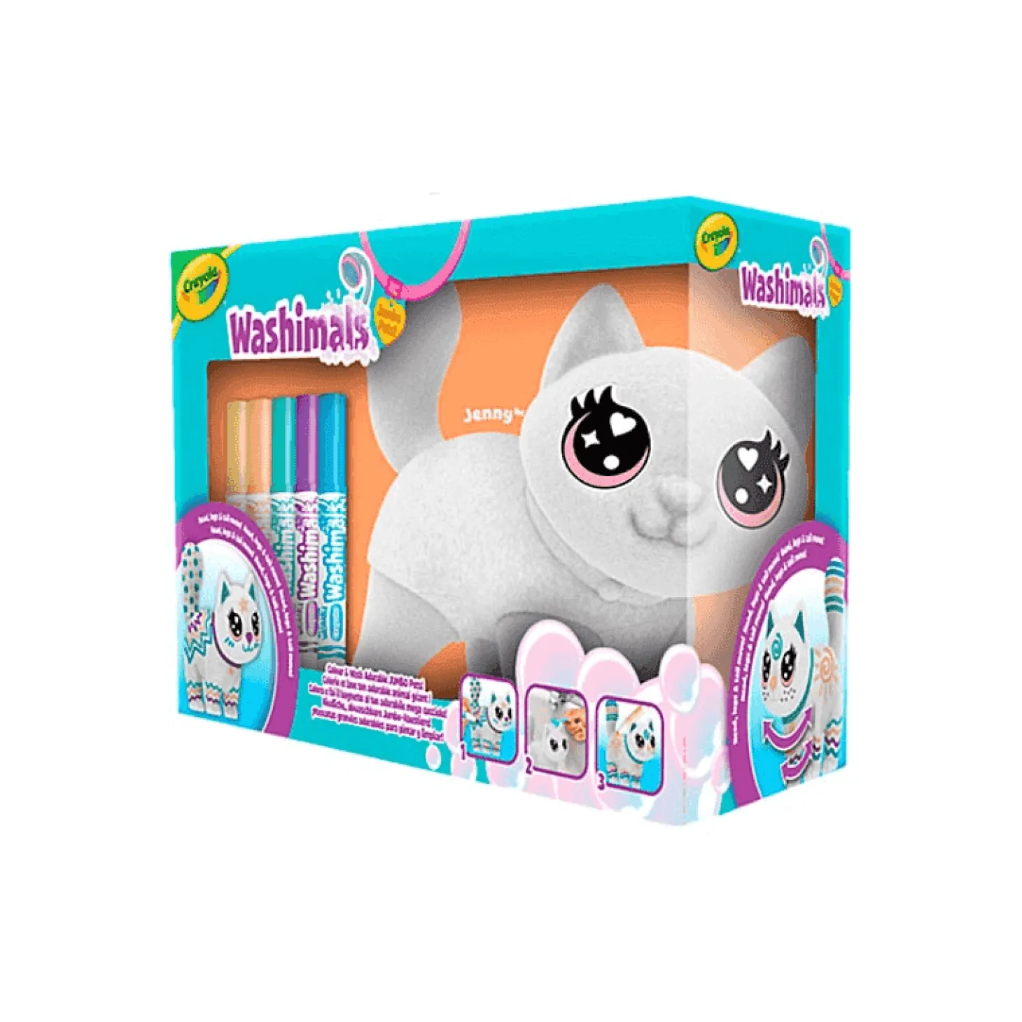 Crayola Washimals Jumbo Pets - La Gran Jenny para Colorear