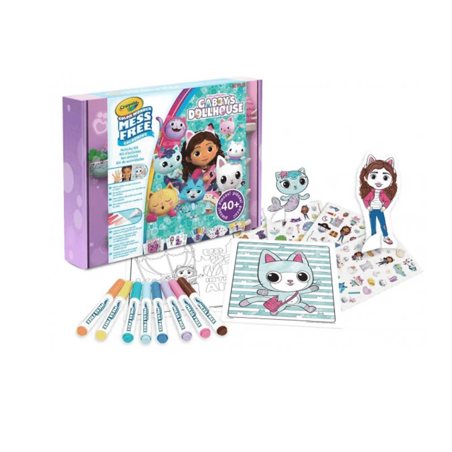 Crayola Wonder Colorea sin Manchas Gabbys Doll House