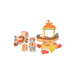 ¡Crea deliciosas hamburguesas con nuestro Puesto de Hamburguesas! ¡Diviértete cocinando en casa como