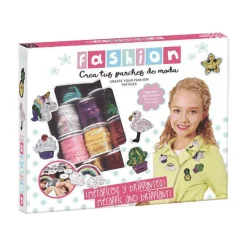 Crea tus Parches de Moda Juego Creación Infantil Make Up Planet
