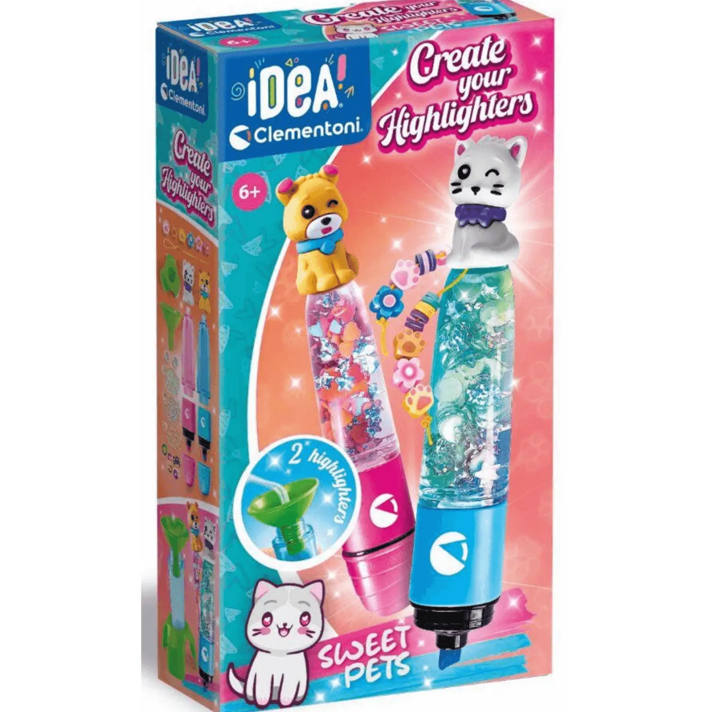 Crea tus Propios Rotuladores Fluorescentes Sweet Pets