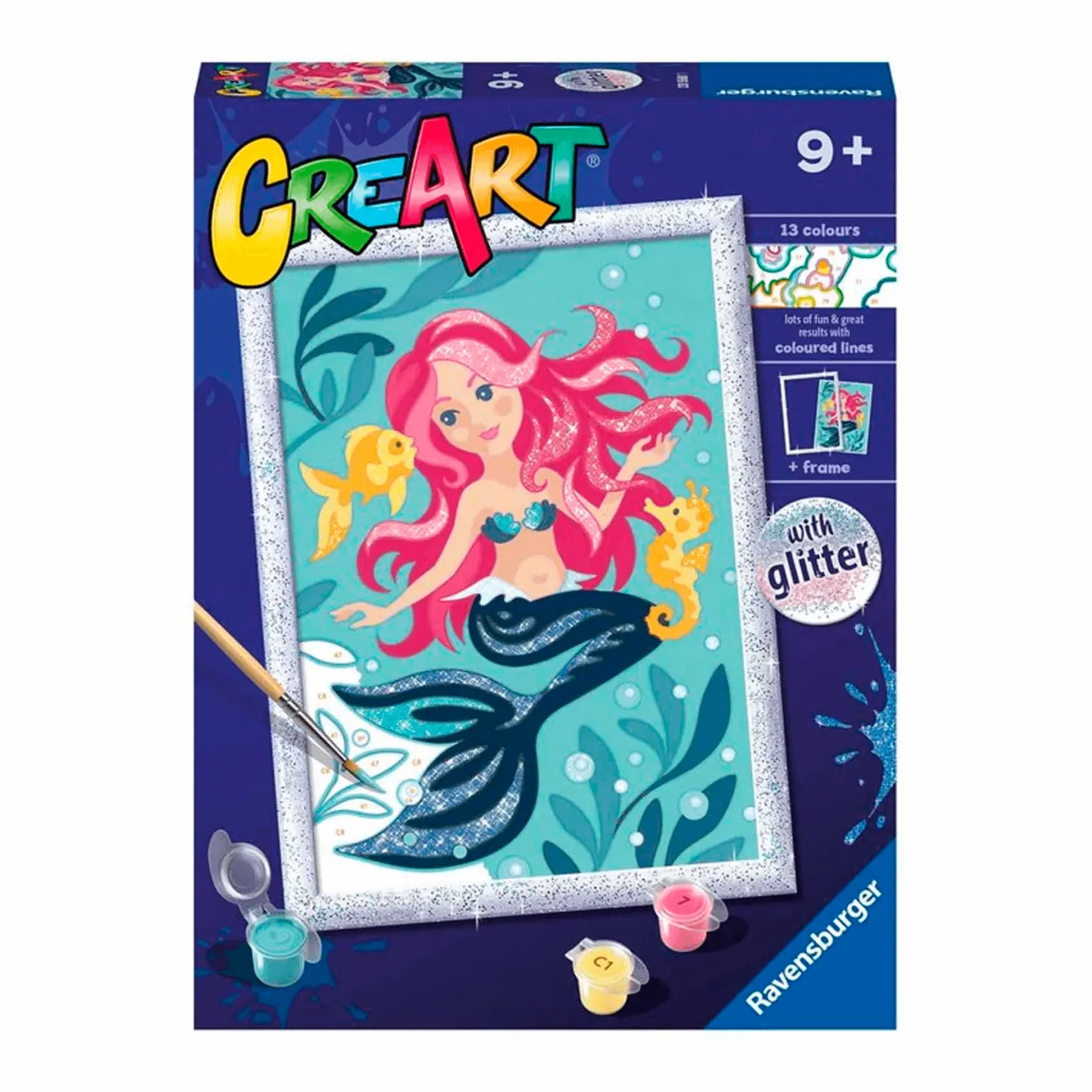 Creart Serie D Classic Sirenita Juego Creativo Pintura