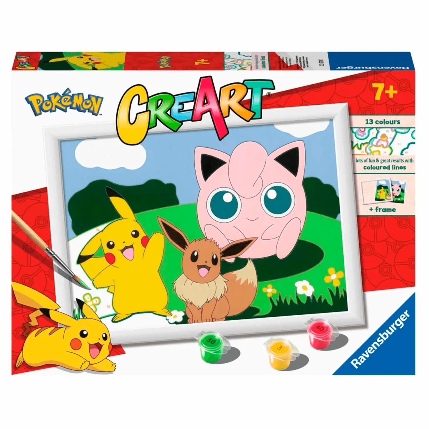 Creart Serie D Pokemon Classic Juego Creativo Pintura