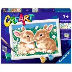 Creart Serie E Classic Bonitos Conejitos Juego Creativo Pintura