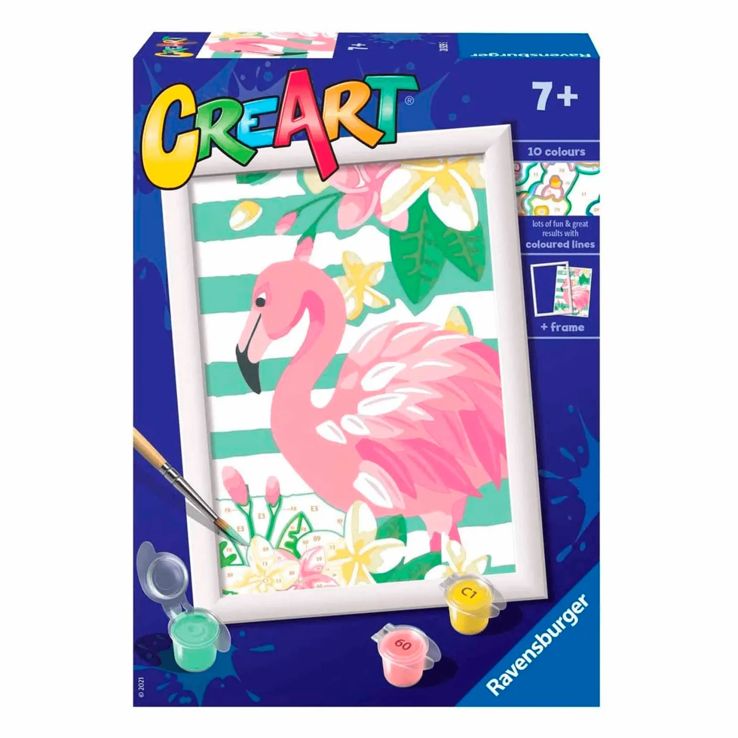 Creart Serie E Flamingo Juego Creativo Pintura