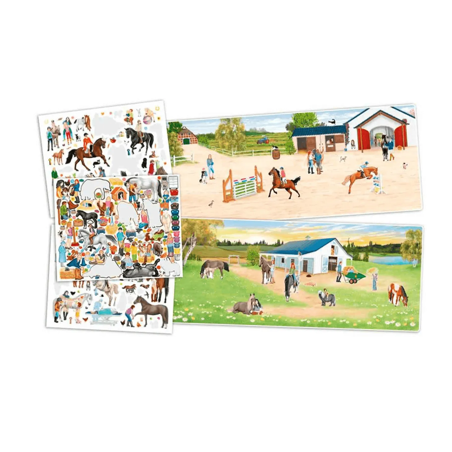 Create Your Happy Horses- Álbum pegatinas