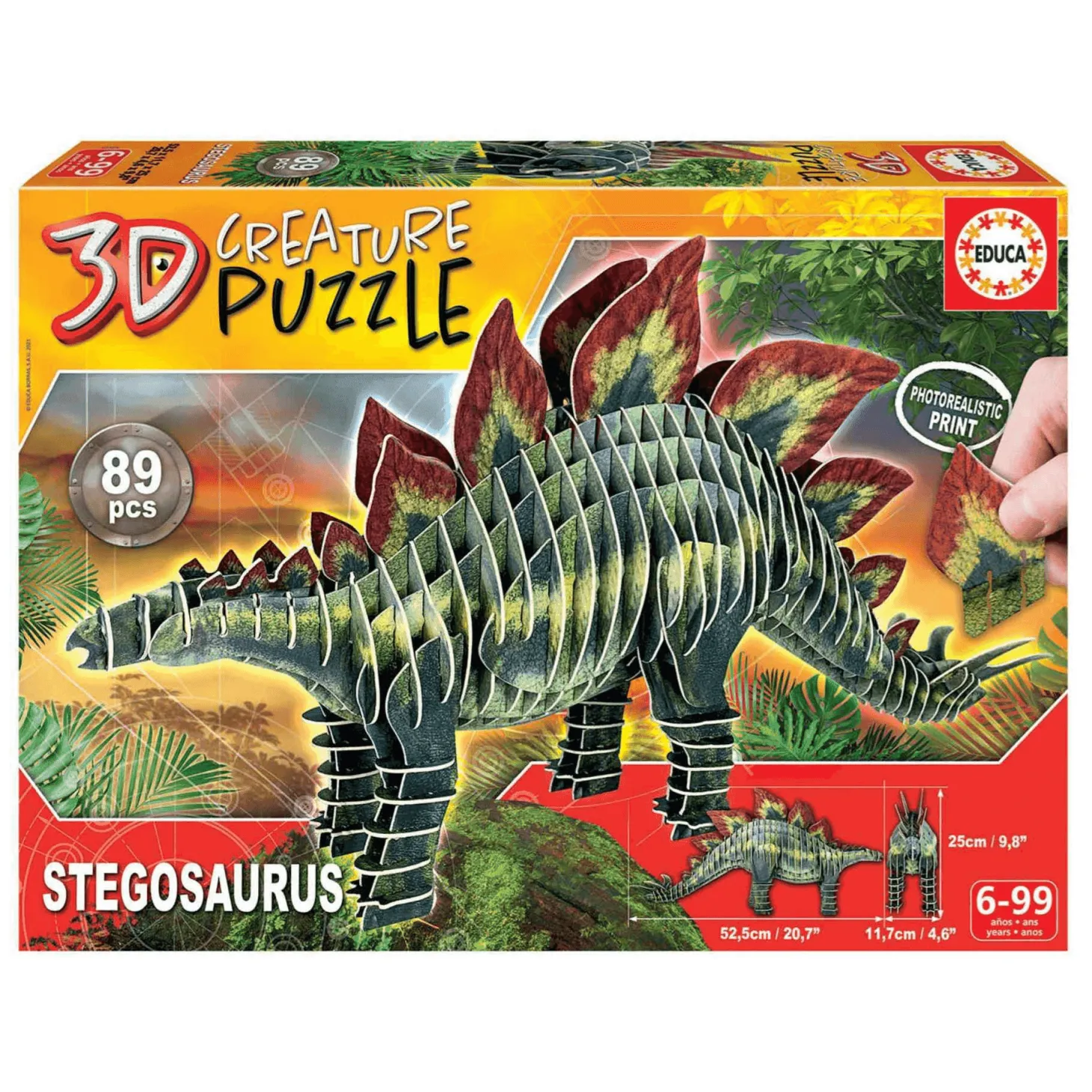 Creature Puzzle 3 Stegosaurus