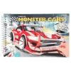 Cuaderno Colorear Monster Cars