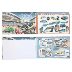 Cuaderno Colorear Monster Cars
