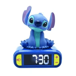 Despertador con luz nocturna Disney Stitch 3D