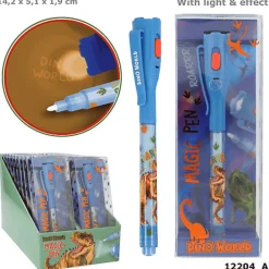 Dino World Boligrafo Secreto Con Luz Led