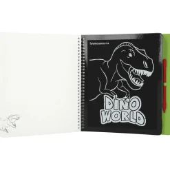 Dino World Magic Scratch Book Nuevo
