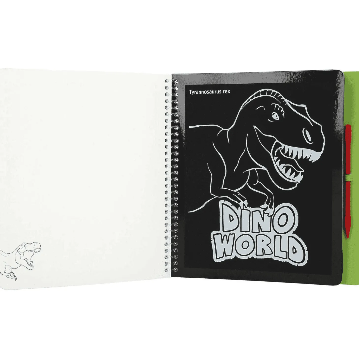 Dino World Magic Scratch Book Nuevo