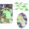 Dino World Pegatinas Glow In The Dark