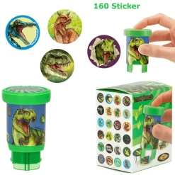 Dino World sticker stamper