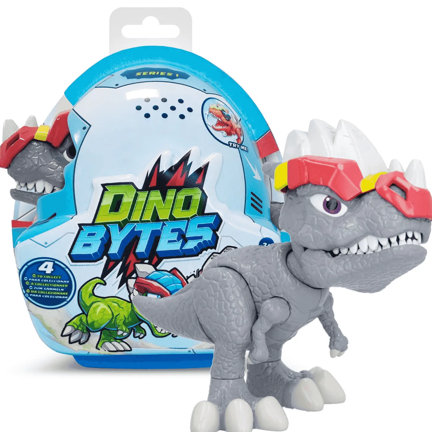 Dinobytes Pary Gris Figura Acción IMC