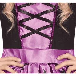 Disfraz Brujita Lila Estrellas 7-9 Años