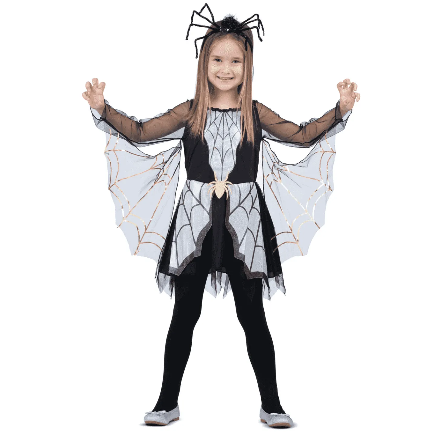 Disfraz de Araña 7-9 años infantil