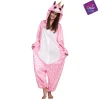 Disfraz de Big eyes unicornio rosa adulto talla S