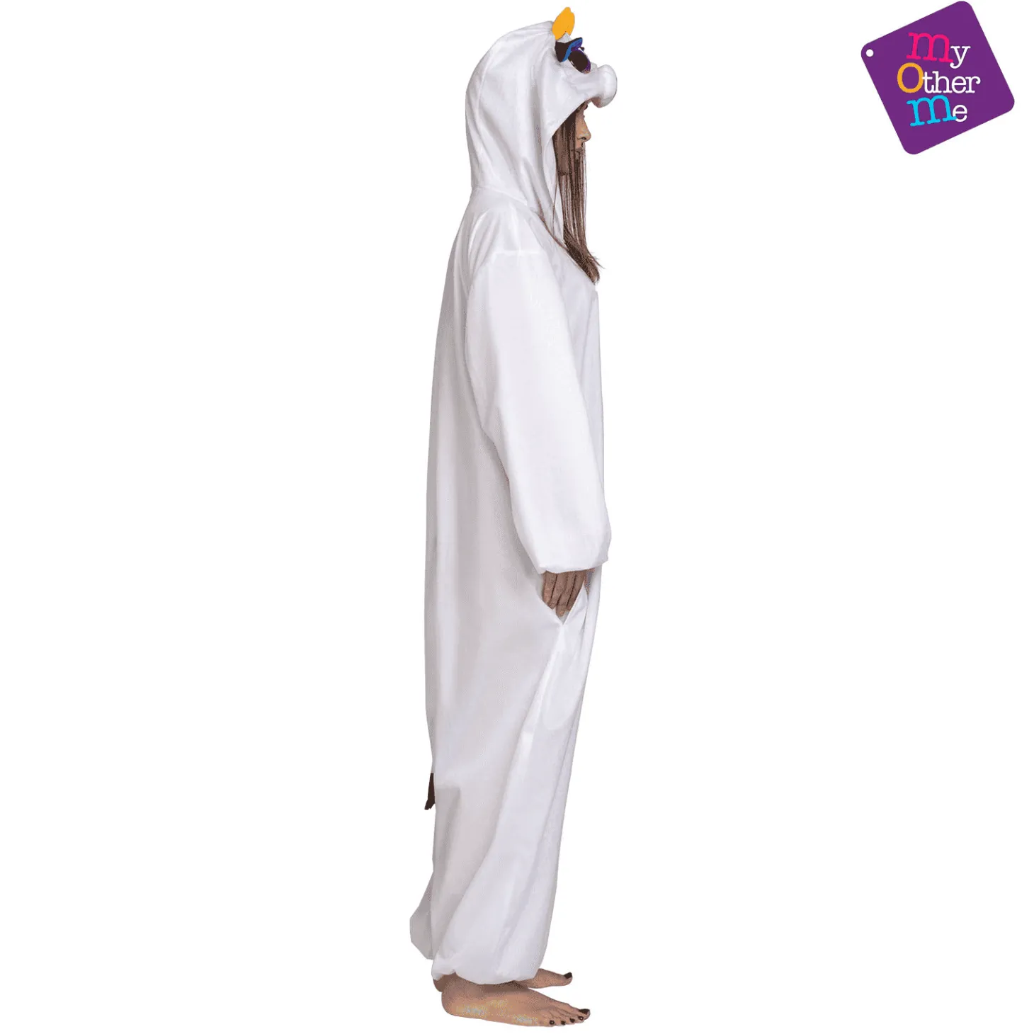 Disfraz de Big eyes vaca 10-12 años infantil