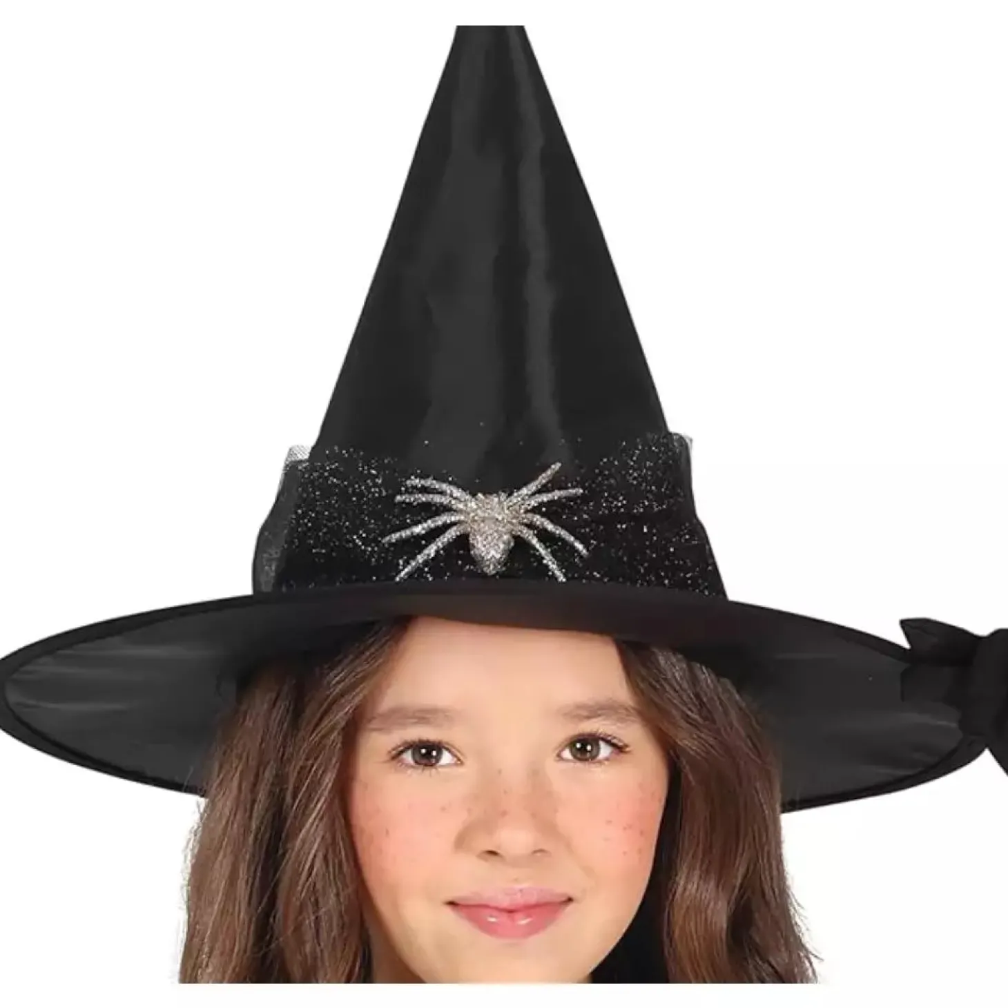 Disfraz de Bruja Telaraña Plateada Infantil T. 5-6