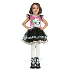 Disfraz de Calaverita colores 10-12 años infantil