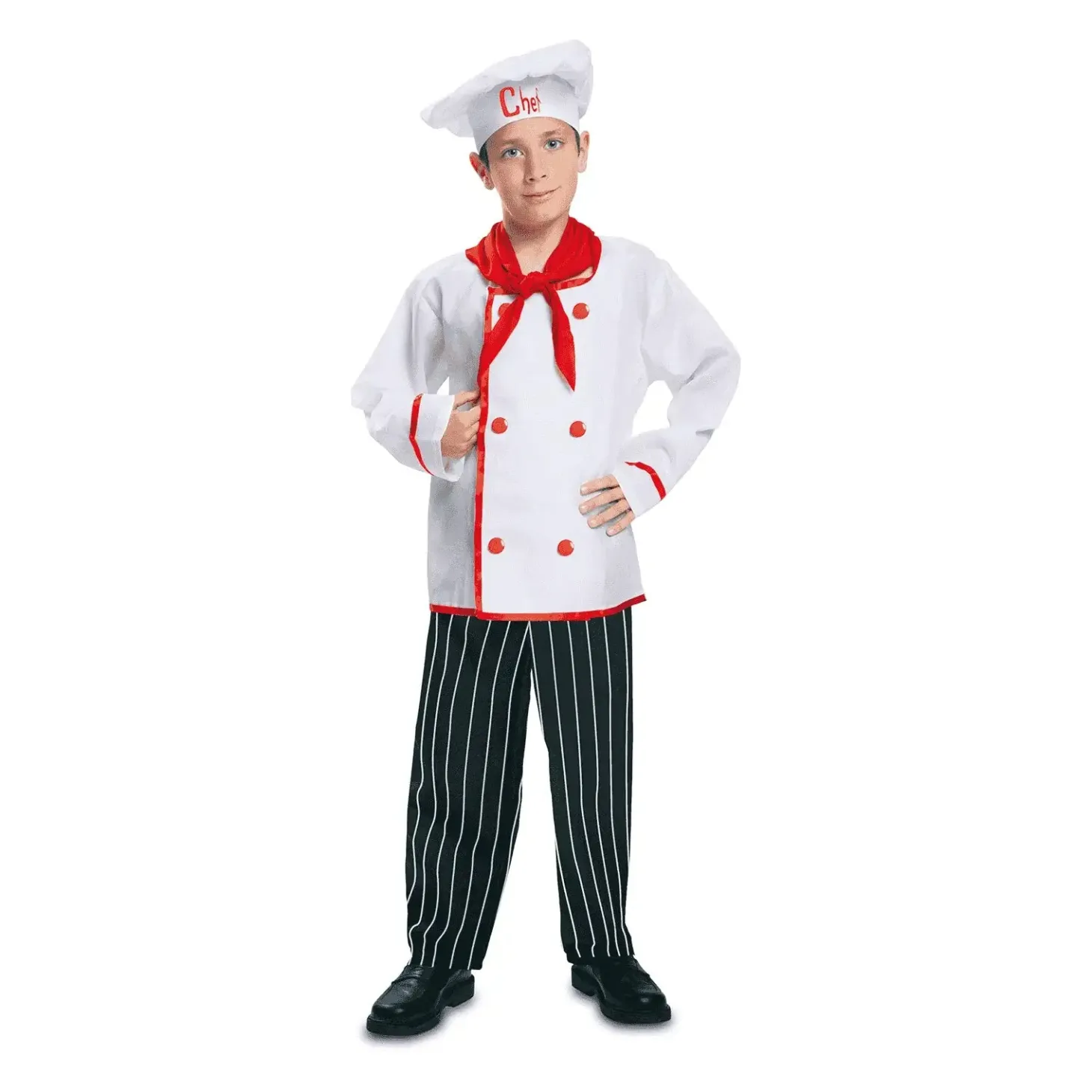 Disfraz de Cocinero talla 3-4 años – Ideal para carnaval, fiestas y eventos divertidos