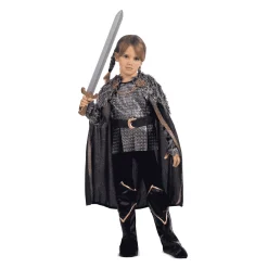 Disfraz de Dama vikinga 3-4 años infantil