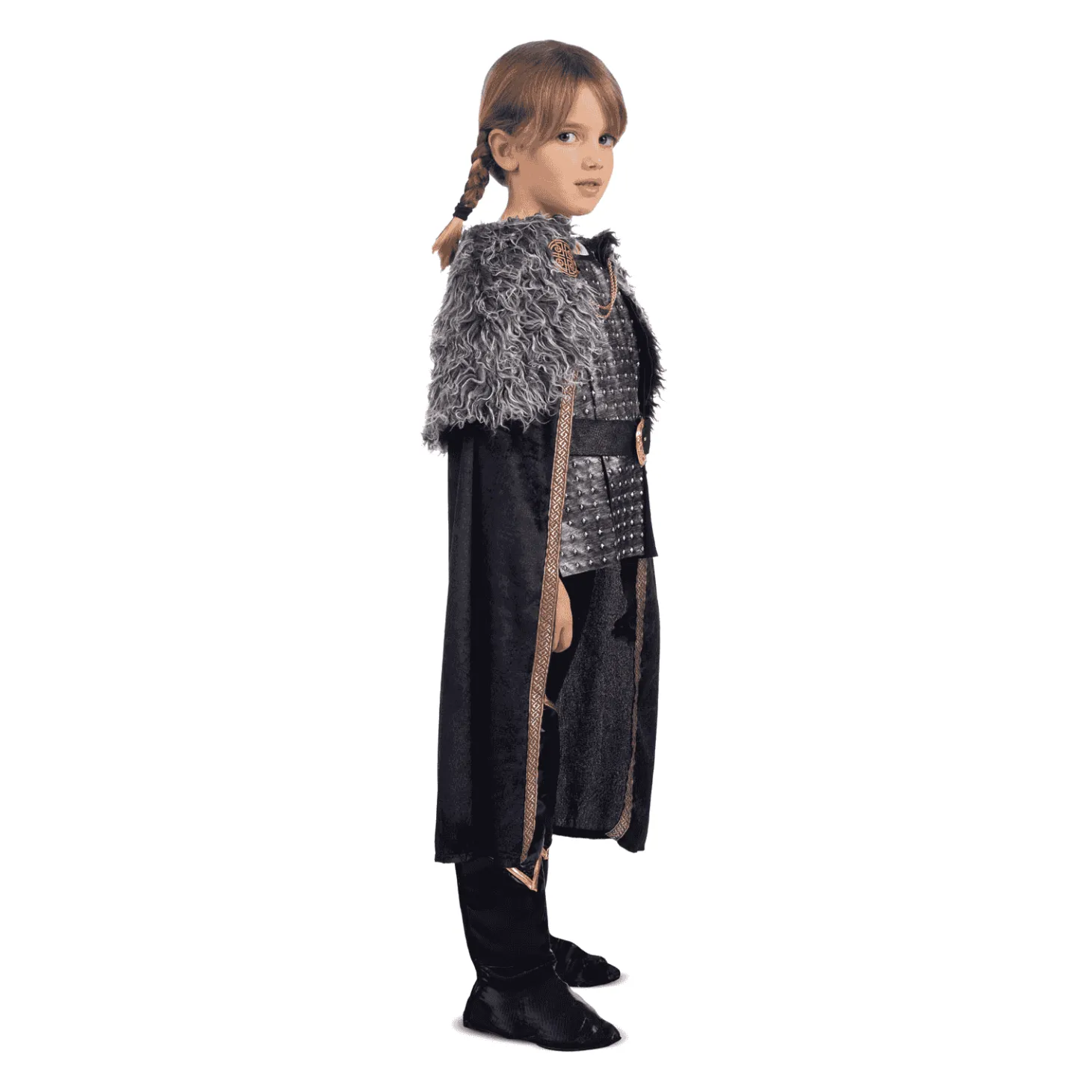 Disfraz de Dama vikinga 7-9 años infantil