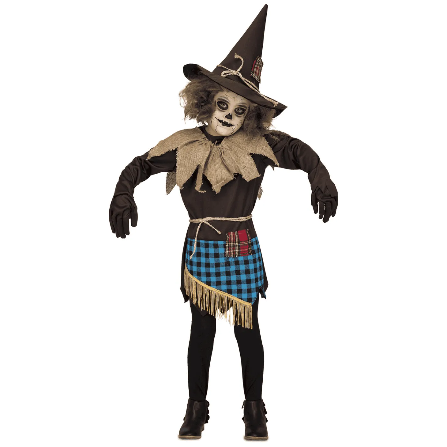 Disfraz de Espantapájaros 7-9 años infantil