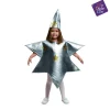 Disfraz de Estrella plateada 7-9 años infantil
