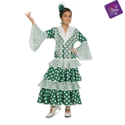 Disfraz de Flamenca feria 5-6 años infantil