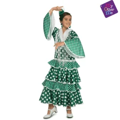 Disfraz de Flamenca giralda 7-9 años infantil