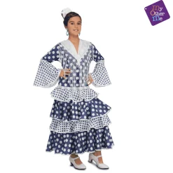 Disfraz de Flamenca soleá 5-6 años infantil