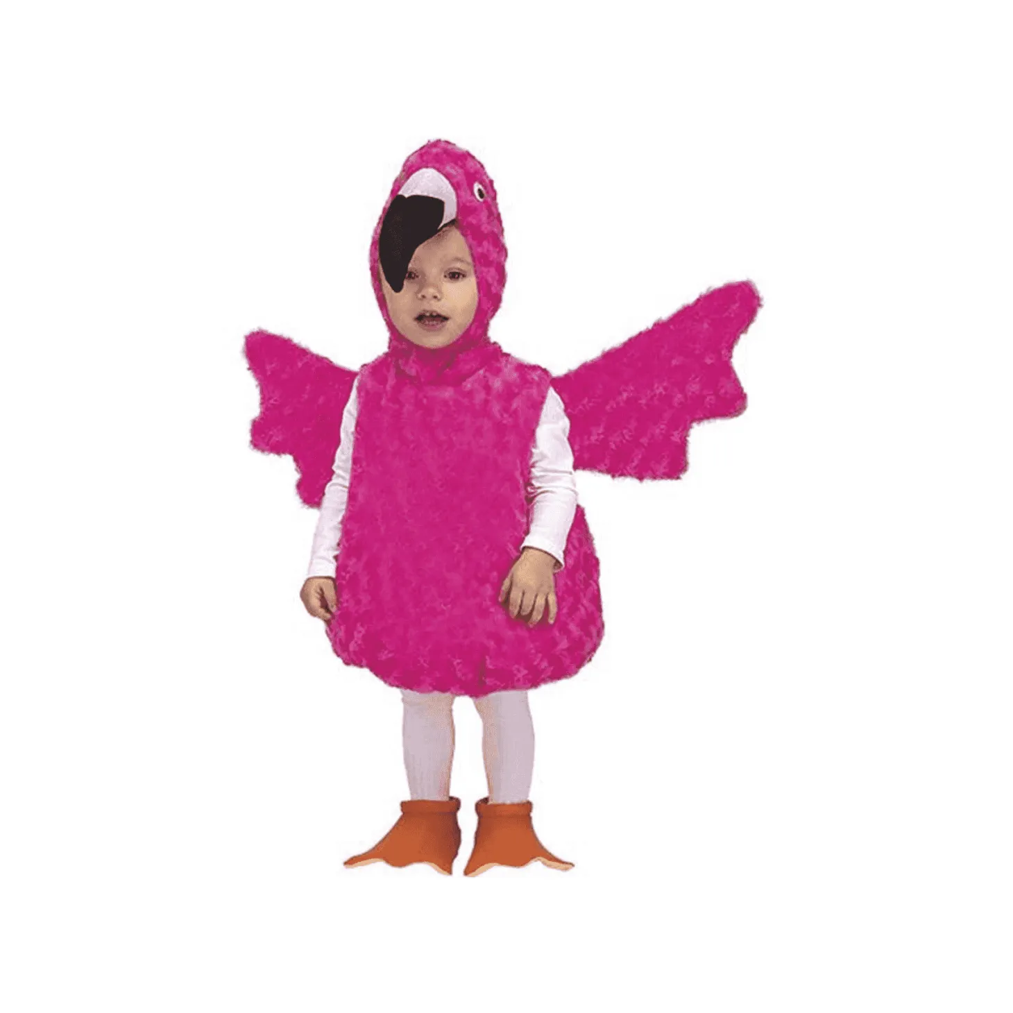 Disfraz de Flamenco peluche 3-4 años infantil