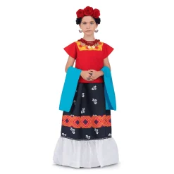 Disfraz de Frida kahlo child 5-6 años infantil