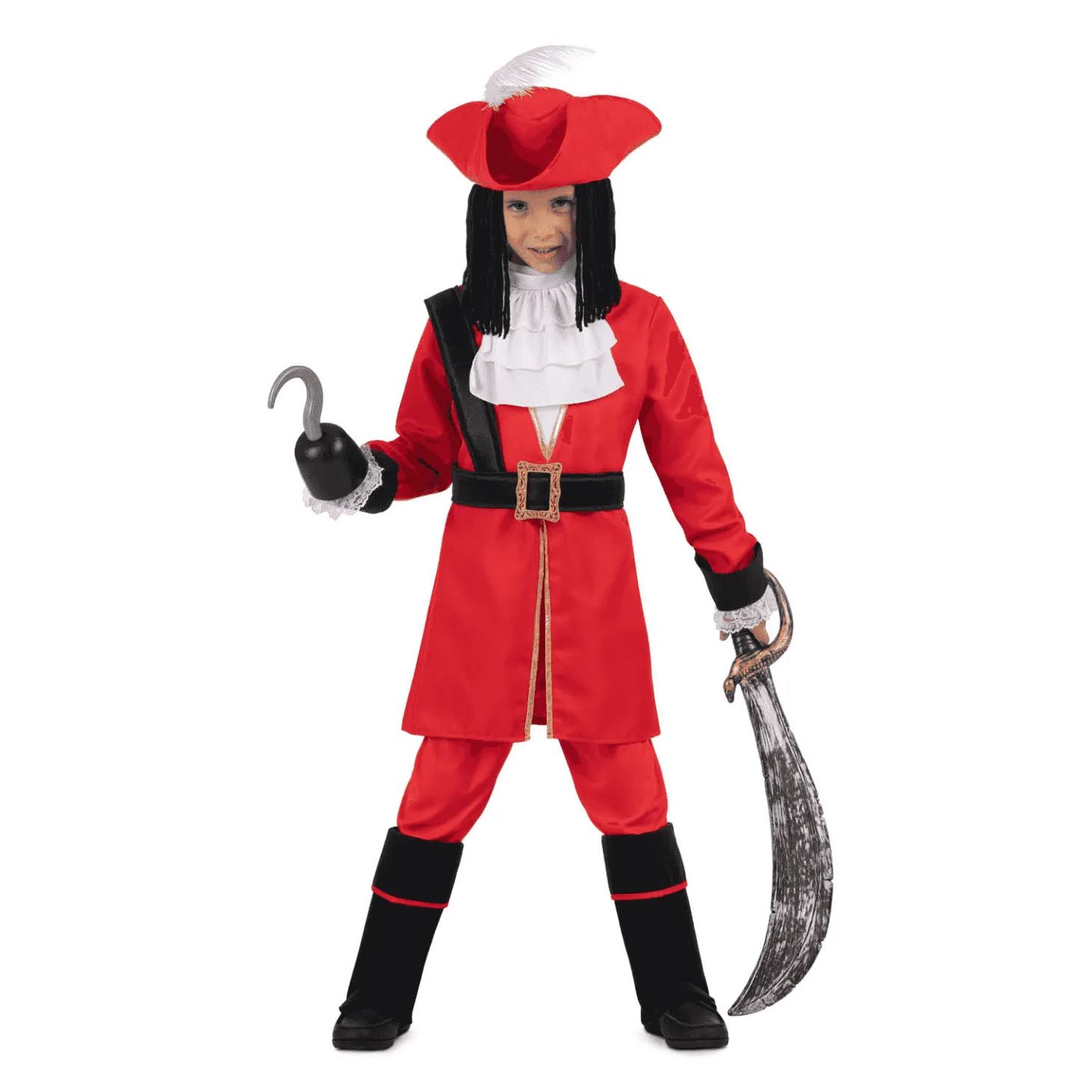 Disfraz de Garfio 10-12 años infantil