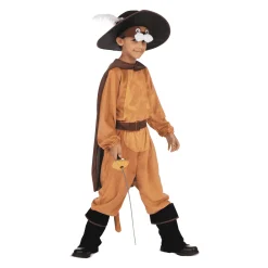 Disfraz de Gato con botas 7-9 años infantil