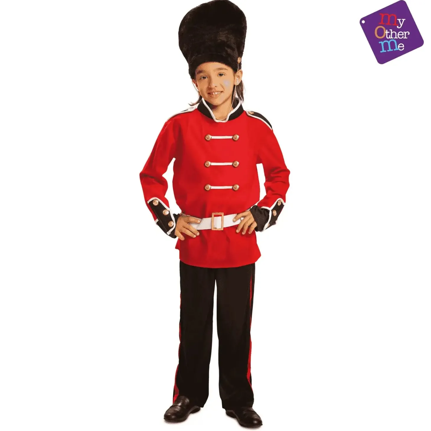 Disfraz de Guardia inglesa talla 10-12 años – Ideal para carnaval, fiestas y eventos divertidos