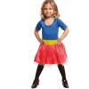 Disfraz de Heroína azul 3-6 años 3-6 años niña infantil